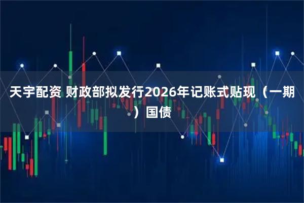 天宇配资 财政部拟发行2026年记账式贴现（一期）国债